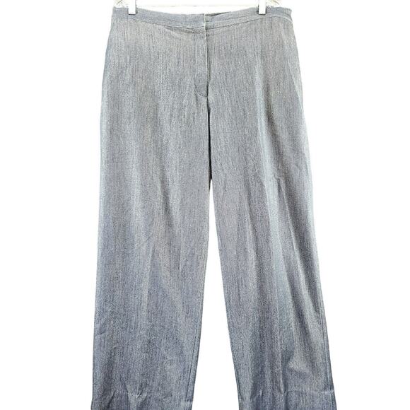 Ruby Rd. Womens Pants Blue Size 16W Polyester Blend Clasp Zip Close Stretch - Picture 1 of 12
